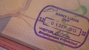 a close up of a passport