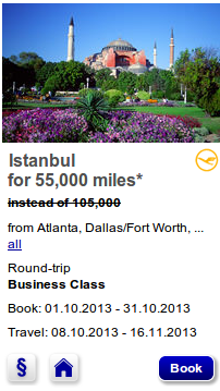 Discounted Miles and More redemption routes. Europe-USA 55k Business class!