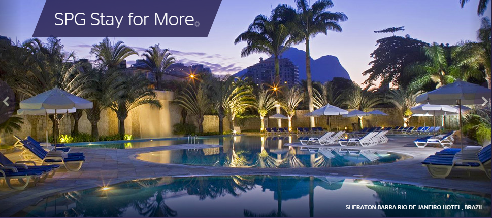 “Stay for more” SPG Q3 2015 promotion