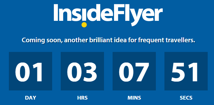 InsideFlyerUK launches tomorrow. Join the launch party!