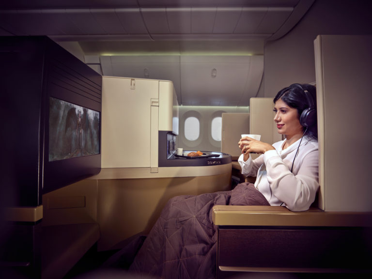 Good fare: Nepal to Paris, Etihad A380 business class £1169/€1364/$1500. Further 10% discount for Amex users