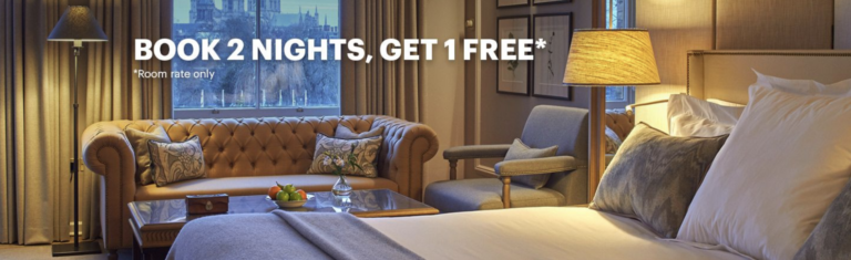 Free one-night IHG voucher after two nights in newest UK hotels. Available to everyone.