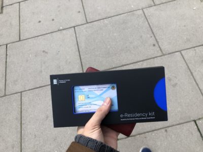 Estonia e-Residency card