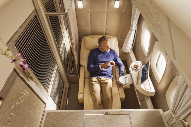 Stockholm to Beijing in FIrst Class with Emirates for €3,651/£3,108