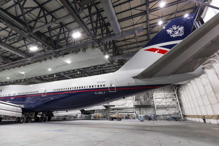 The two BA retrojet liveries that arrived last week