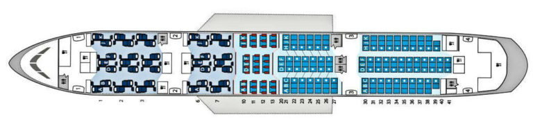 B787-8 seat map - Points to be Made