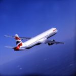 British Airways A321 in flight