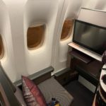 Qatar Airways QSuite window seat