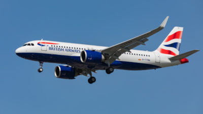 British Airways A320neo