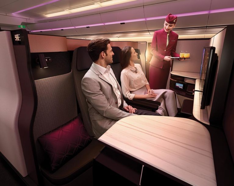 Indonesia to Europe in Business Class with Qatar Airways starting from €1,672/£1,409