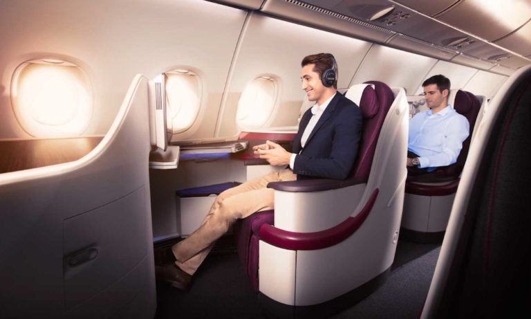 Italian airports to Asia in Business Class with Qatar Airlines starting from €1,688/£1442