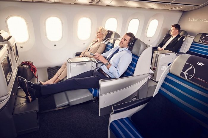 Hungary to North America in Business Class with LOT starting from €1,447/£1,216